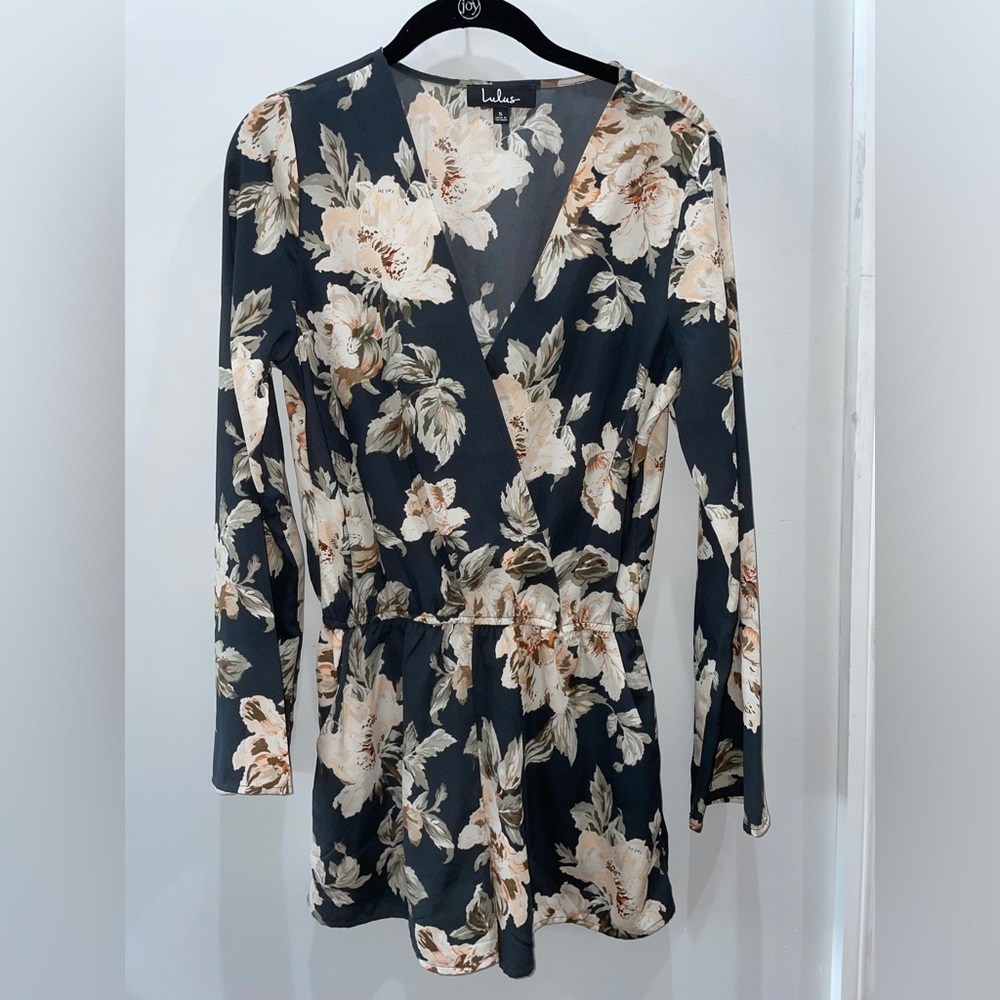 Lulus floral romper